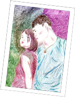 Young Adults, drawing copyright 2008 Liz K. Lawner