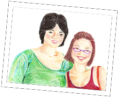Parents of Teens, drawing copyright 2008 Liz K. Lawner