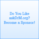 become a sponsor of askdrm.org become a sponsor of askdrm.org